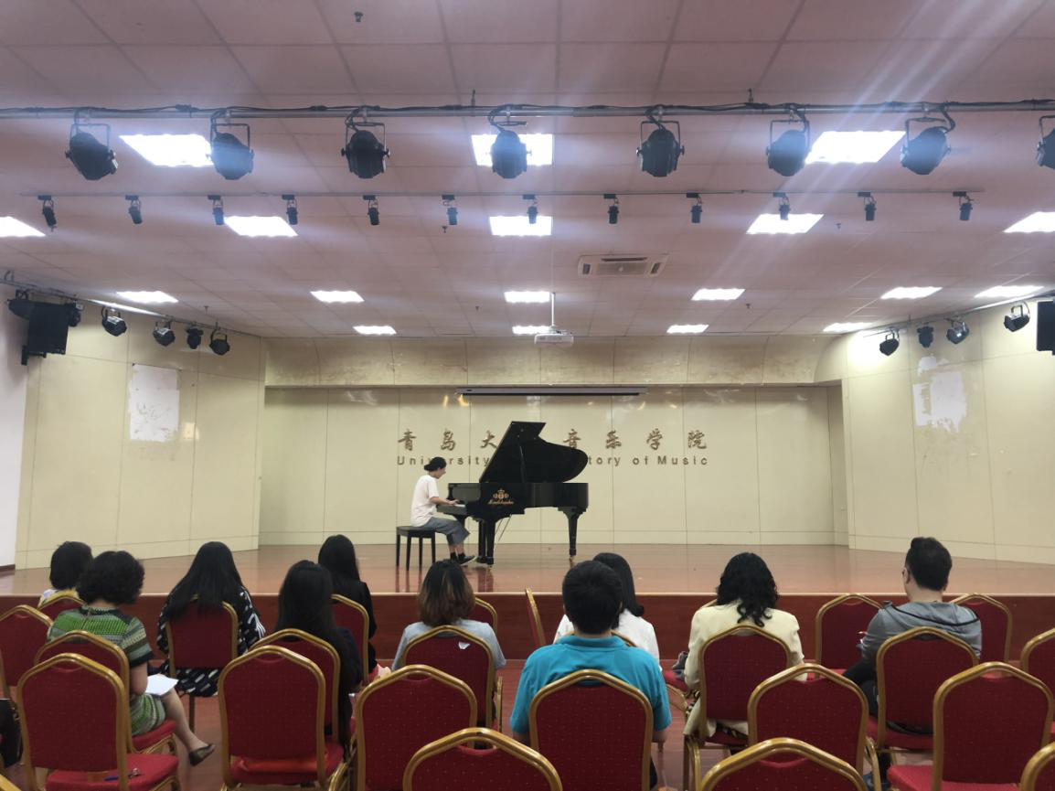 音乐学院举办首届基本功比赛-青岛大学音乐学院